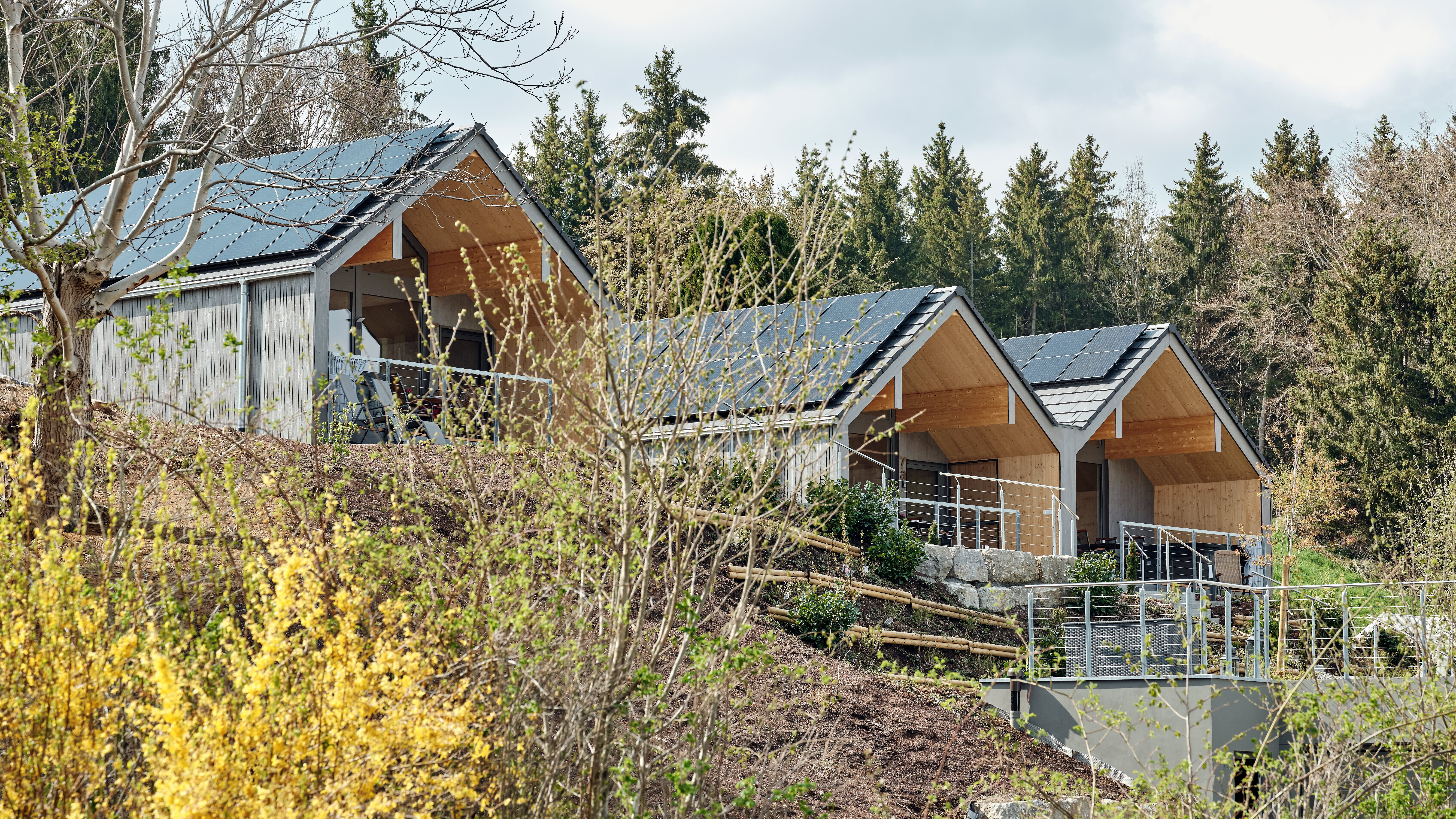Luxuriöse Ferien-Chalets